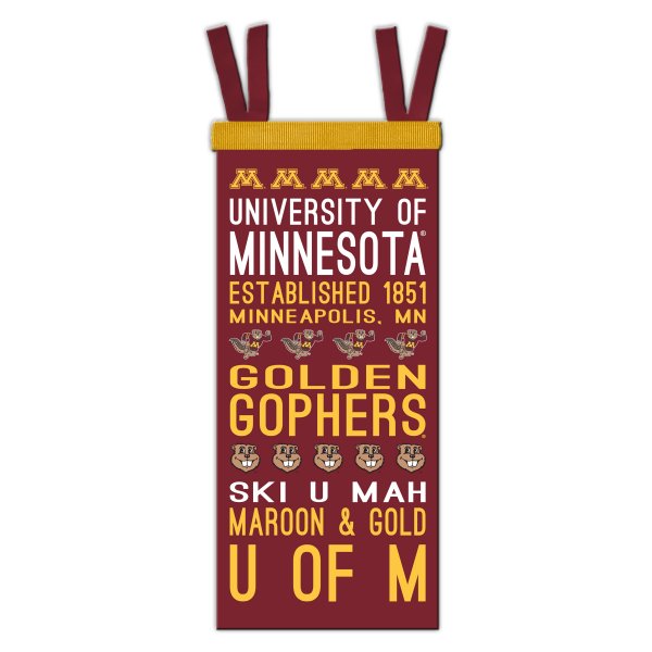 University of Minnesota Wall Banner University of Minnesota Bookstores